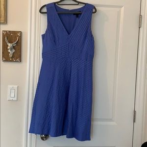 JCrew Periwinkle v neck dress